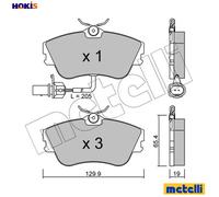 BRAKE PAD SET DISC BRAKE 22-0164-1 FOR VW CARAVELLE/TRANSPORTER/IV/Bus/EUROVAN