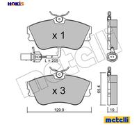 BRAKE PAD SET DISC BRAKE 22-0164-1 FOR VW CARAVELLE/TRANSPORTER/IV/Bus/EUROVAN