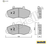 BRAKE PAD SET DISC BRAKE 22-0194-1 FOR FORD TRANSIT/TOURNEO/Bus/Van 4HA 2.5L