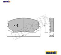 BRAKE PAD SET DISC BRAKE 22-0221-0 FOR MITSUBISHI LIBERO/V MIRAGE/Hatchback 1.3L