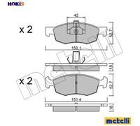 BRAKE PAD SET DISC BRAKE 22-0274-2 FOR FIAT PALIO DOBLO/MPV/Box/Body/MPV 1.2L