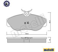 BRAKE PAD SET DISC BRAKE 22-0350-0 FOR LAND ROVER DISCOVERY/II/Mk RANGE/SUV 2.5L