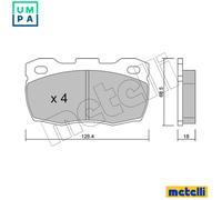 New Brake Pad Set, disc brake for LAND ROVER:110/127,DEFENDER SUV RTC5574