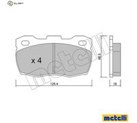 New Brake Pad Set, disc brake for LAND ROVER:110/127,DEFENDER SUV RTC5574