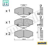 BRAKE PAD SET DISC BRAKE 22-0366-0 FOR HYUNDAI H150/Van/Bus GRACE/H100 H-100