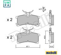 New Brake Pad Set, disc brake for TOYOTA:AVENSIS,COROLLA,COROLLA VIII