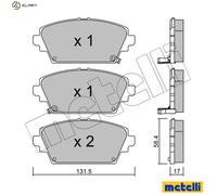 New Brake Pad Set, disc brake for HONDA MG:MG ZR,MG ZS,ACCORD VI,MG ZS Sedan