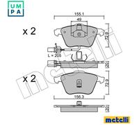 New Brake Pad Set, disc brake for AUDI:A6 C5,A6 / S6 C5,ALLROAD C5,A6 C5 Sedan