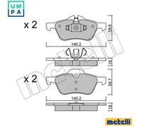metelligroup 22-0555-0 - Made in Italy - Brake Pads