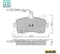 BRAKE PAD SET DISC BRAKE 22-0600-0 FOR PEUGEOT 6FY /6FZ 1.7L 9HZ 1.6L 4cyl 407
