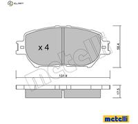 New Brake Pad Set, disc brake for TOYOTA:CAMRY Saloon,CAMRY V Saloon V9118-A90