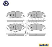 metelligroup 22-0836-6 - Made in Italy - Brake Pads