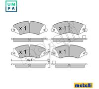 BRAKE PAD SET DISC BRAKE 22-0836-6 FOR LAND ROVER RANGE/IV/SUV/SPORT 2.0L 4cyl