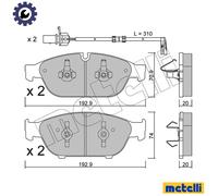 BRAKE PAD SET DISC BRAKE 22-0953-0K FOR AUDI A6/S6/Allroad A8L A7/Sportback/S7