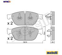 BRAKE PAD SET DISC BRAKE 22-0954-0 FOR AUDI Q5/SUV A8L CTXA/CTUD 3.0L 6cyl 4.2L
