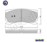 METELLI 22-1106-0 Brake pad set
