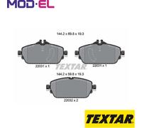 BRAKE PAD SET DISC BRAKE 2203101 FOR MERCEDES-BENZ E-CLASS/T-Model/Convertible