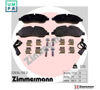 ZIMMERMANN 22034.170.2 Brake pad set