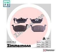 ZIMMERMANN 22035.175.2 Brake pad set
