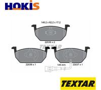 BRAKE PAD SET DISC BRAKE 2203501 FOR VW GOLF/VII/VAN/Van/SPORTSVAN/ALLTRACK 1.5L