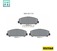 BRAKE PAD SET DISC BRAKE 2204201 FOR INFINITI SUZUKI NISSAN ARMADA/SUV 5.6L 4cyl
