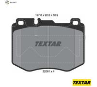 BRAKE PAD SET DISC BRAKE 2206101 FOR MERCEDES-BENZ C-CLASS/Convertible/T-Model