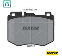 Brake Pads Set Front Textar 2206101 0004206700 000420670064 0004208203