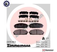 ZIMMERMANN 22070.180.2 Brake pad set