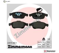 ZIMMERMANN 22073.180.1 Brake pad set