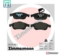 ZIMMERMANN 22073.180.1 Brake pad set