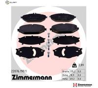 BRAKE PAD SET DISC BRAKE 22076.190.1 FOR MERCEDES-BENZ E-CLASS/Convertible 2.0L