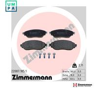 ZIMMERMANN 22087.185.1 Brake pad set