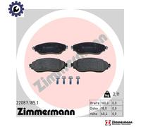 ZIMMERMANN 22087.185.1 Brake pad set