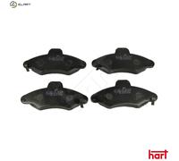 BRAKE PAD SET DISC BRAKE 221 101 FOR FORD ESCORT/VI/Turnier/Van/Convertible 1.4L