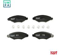 BRAKE PAD SET DISC BRAKE 221 113 FOR PEUGEOT 206+ KFW /KFV /KFX /KFT8HZ 1.4L
