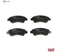 Hart Brake Pad Set 221 122 - Front Disc Brake for Peugeot Partner, Tepee 1.0L & P307