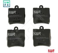 BRAKE PAD SET DISC BRAKE 221 617 FOR MERCEDES-BENZ CHRYSLER 1.8L M111.955 2.0L
