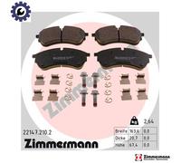 ZIMMERMANN 22147.210.2 Brake pad set