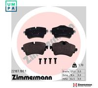 BRAKE PAD SET DISC BRAKE 22187.180.1 FOR MINI CLUBMAN BMW B3615/B3815A 1.5L 4cyl