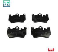 BRAKE PAD SET DISC BRAKE 222 271 FOR VW AUDI PORSCHE BMV/BRJ/AZZ/BKJ/BAA 3.2L Q7
