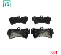BRAKE PAD SET DISC BRAKE 222 281 FOR VW AUDI PORSCHE BHK/BHL 6cyl TOUAREG 4.2L