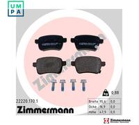 ZIMMERMANN 22220.170.1 Brake pad set