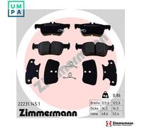 ZIMMERMANN 22231.145.1 Brake pad set