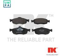 BRAKE PAD SET DISC BRAKE 222534 FOR FORD MONDEO/II/Turnier/Clipper/Mk GRANADA