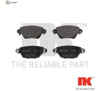 BRAKE PAD SET DISC BRAKE 222554 FOR RENAULT KANGOO/Express/Rapid FORD 1.6L 4cyl