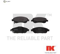 NK Brake Pads Set - Honda CR-V 2.0 Front (2006 on) - 45022SWWG00/45022SWWG01 - New