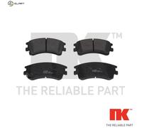 NK Front Brake Pad Set for Mazda 6 LFF7 2.0 Litre March 2005 to March 2007