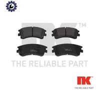 NK Front Brake Pad Set for Mazda 6 LFF7 2.0 Litre March 2005 to March 2007