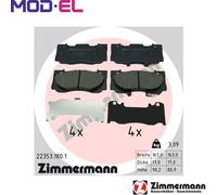ZIMMERMANN 22353.180.1 Brake pad set