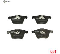 BRAKE PAD SET DISC BRAKE 224 155 FOR VOLVO D5244T5/5244T4/5244T18 2.4L 5cyl 3.2L